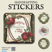 STICKER ROND MANIPULER DES BÂTIMENTS POUR FAVORS ENVELOPES CORD