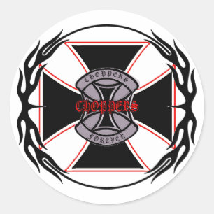 Sticker Rond mannequin de coupe