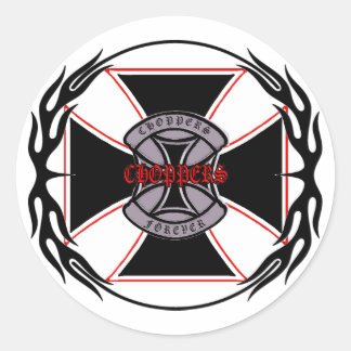 Sticker Rond mannequin de coupe