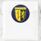Sticker Rond Mannheim (Sac)