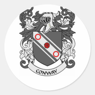 Sticker Rond Manteau de CONWAY des bras
