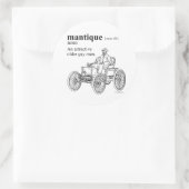 STICKER ROND MANTIQUE (Sac)