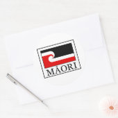 Sticker Rond Maori (Enveloppe)