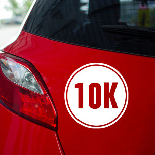 Sticker Rond Marathon 10K