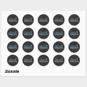 Sticker Rond Marathon d'Athènes 2024 (Feuille)