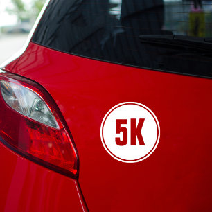 Sticker Rond marathon de 5 km