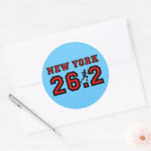 Sticker Rond Marathon de New York (Enveloppe)