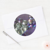 Sticker Rond Marbres merveilleuses (Enveloppe)