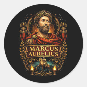Sticker Rond Marc Aurèle