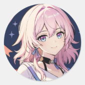 Sticker Rond March 7th HSR (Devant)