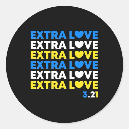 Sticker Rond March du syndrome d'apoplexie (Devant)