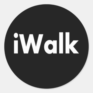 STICKER ROND MARCHE
