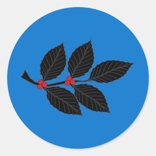 Sticker Rond Marche d'Alderford Insigne Populace (Devant)