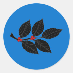 Sticker Rond Marche d'Alderford Insigne Populace