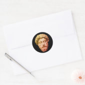 Sticker Rond Marcus Aurelius (Enveloppe)