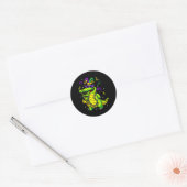 Sticker Rond Mardi gras (Enveloppe)