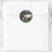 Sticker Rond Mare et Foie Arabe 2 (Sac)