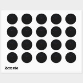 Sticker Rond Margaret ne m'intéresse pas vraiment (Feuille)