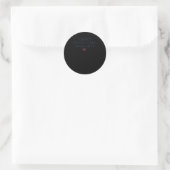 Sticker Rond Margaret ne m'intéresse pas vraiment (Sac)