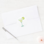 Sticker Rond Margarita Drink (Enveloppe)