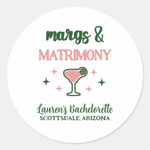 Sticker Rond Margs & Matrimonie