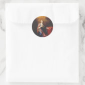 Sticker Rond Marguerite d'Ecosse (Sac)