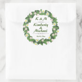 Sticker Rond Marguerites (Sac)