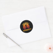 Sticker Rond Mari Trophée (Enveloppe)