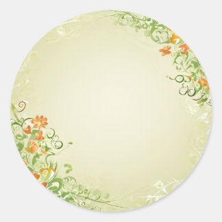 Sticker Rond Mariage