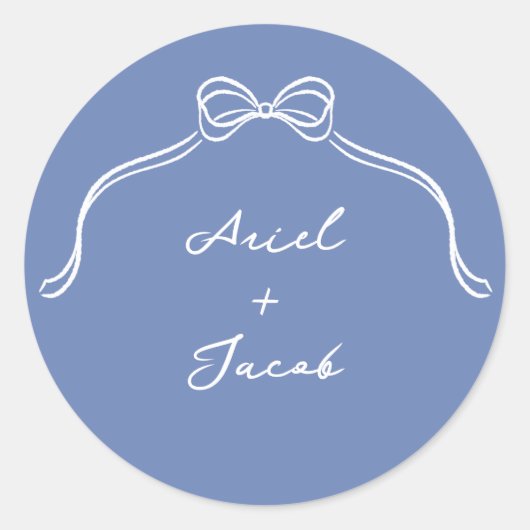 Sticker Rond Mariage (Devant)