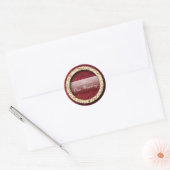 STICKER ROND MARIAGE 2 (Enveloppe)