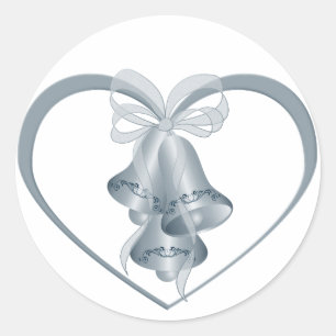 Sticker Rond Mariage Bells