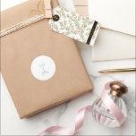 Sticker Rond Mariage bleu<br><div class="desc">Sticker Mariage bleu</div>