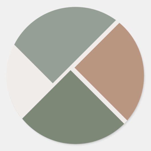 Sticker Rond Mariage Crazy Right Now (Devant)