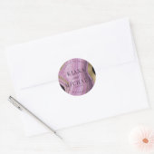 Sticker Rond Mariage d'âge Abstrait ID827 (Enveloppe)