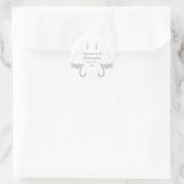 Sticker Rond Mariage de design Swans (Sac)