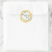 Sticker Rond Mariage de la future mariée (Sac)