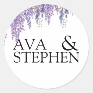 Sticker Rond Mariage de l'arbre de bactéries