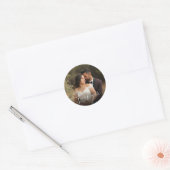 Sticker Rond Mariage de script moderne photo Merci Favoriser (Enveloppe)