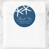 Sticker Rond Mariage de Starfish mainy (Sac)