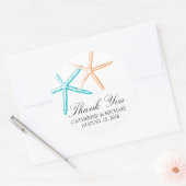 Sticker Rond Mariage de Starfish mainy (Enveloppe)