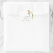 Sticker Rond mariage élégant du willow tree (Sac)