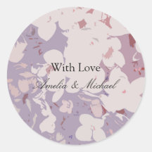 Mariage Fleur Moderne Avec Amour