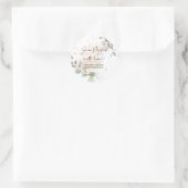 Sticker Rond Mariage Jar Favoriser Confiture Emballée Avec L'Am (Sac)