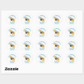 Sticker Rond Mariage OKTOBERFEST (Feuille)