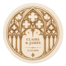 Mariage personnalisé dans une cathédrale néo-gothi