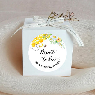 Sticker Rond Mariage prévu pour la mariée