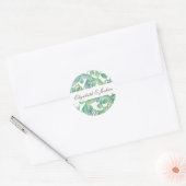 Sticker Rond Mariage sensationnel (Enveloppe)