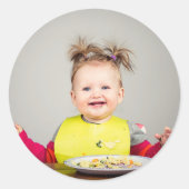 Sticker Rond Mariages Anniversaires Animaux Logos pour Chaque O (Devant)