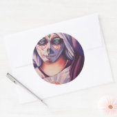 Sticker Rond Marie (Enveloppe)